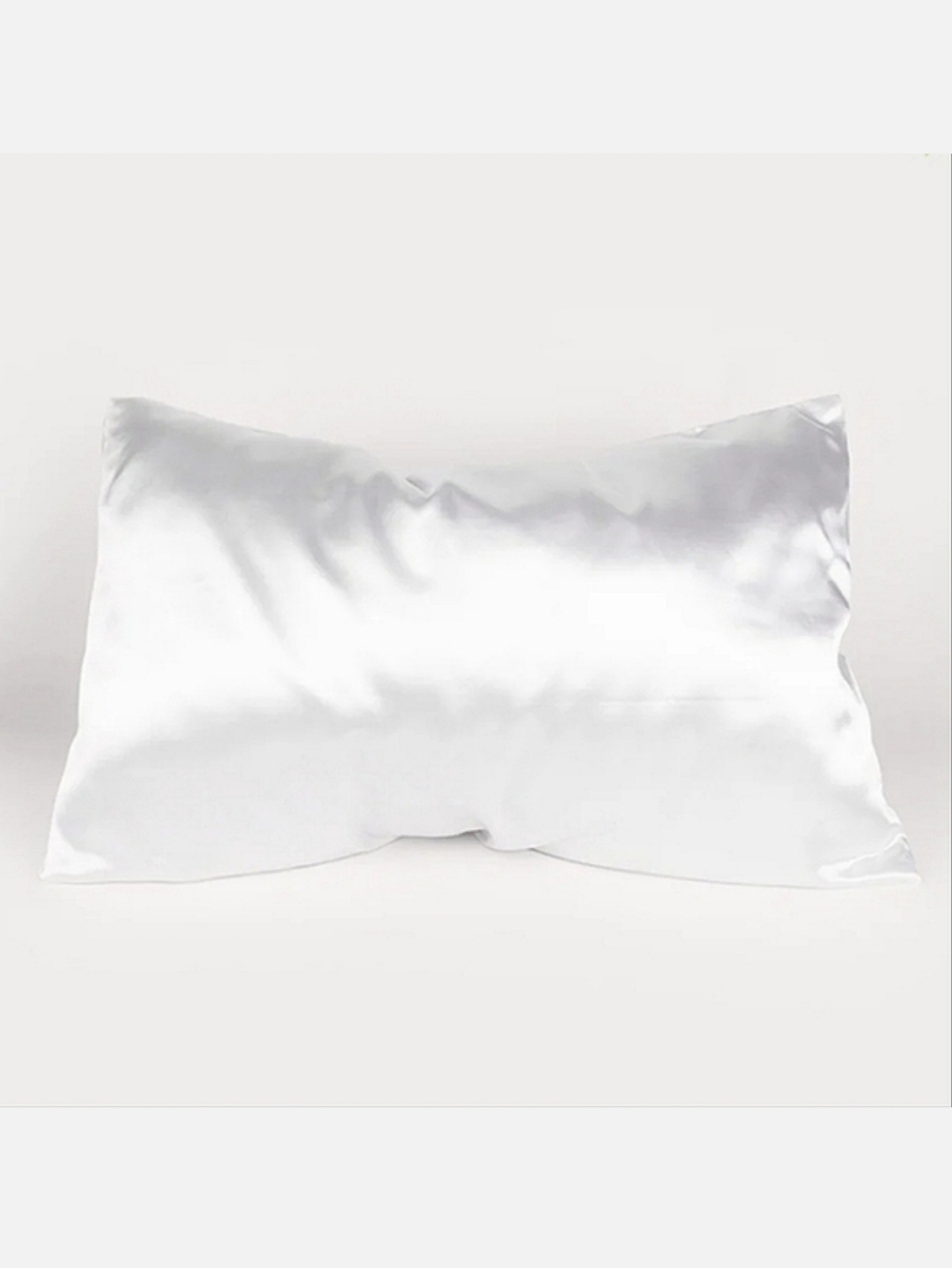 INH White Satin Pillowcase Set Of 2 ~ NWT
